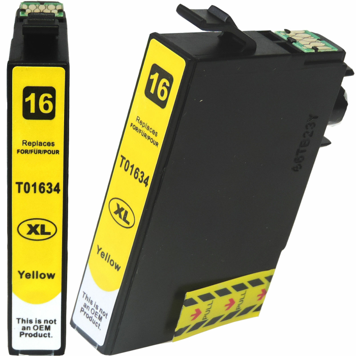 Kompatibel 3er Set Epson 16XL, Füller, T1636, C13T16364010 Druckerpatronen alle 3 Farben Tinte von D&C