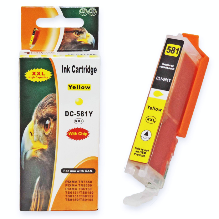 Kompatibel Canon CLI-581 XXL, 1997C001 Y Yellow Gelb...