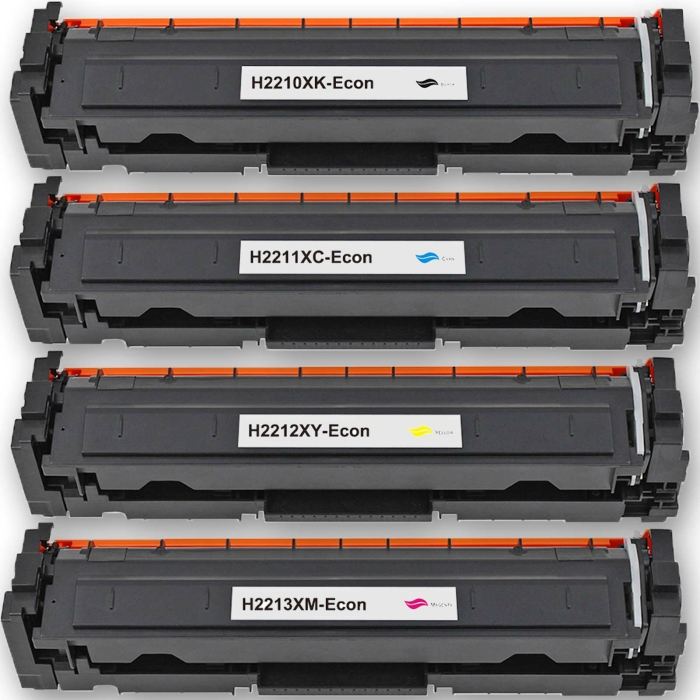 Gigao 207X Toner-Set Kompatibel f&uuml;r HP Color...