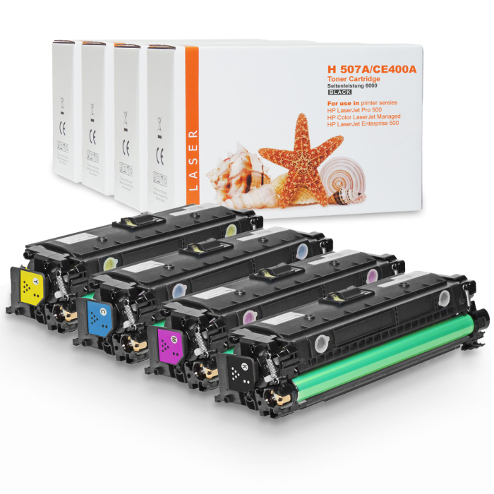 Gigao Toner-Set f&uuml;r HP LaserJet Enterprise 500 color...