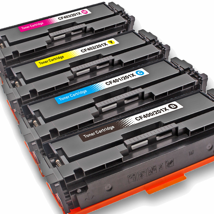 D&amp;C Toner-Set f&uuml;r HP Color LaserJet Pro MFP M270...