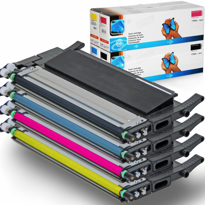 D&C Kompatibles Toner-Set für Samsung Xpress SL-C460W - CMYK 4er Pack